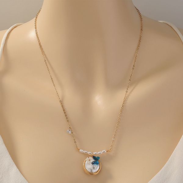 fashion designers accessories chinese style simple all-match pearl handmade oval pendant single layer necklaces casual necklace jewelry outd, Silver
fashion designers accessories chinese style simple all-match pearl handmade oval pendant single layer necklaces casual necklace jewelry outd, Silver