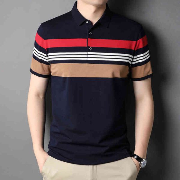 men's polo shirt 2022 summer new loose korean stripe printing casual thin cotton t-shirt men's short sleeve, White;black
men's polo shirt 2022 summer new loose korean stripe printing casual thin cotton t-shirt men's short sleeve, White;black