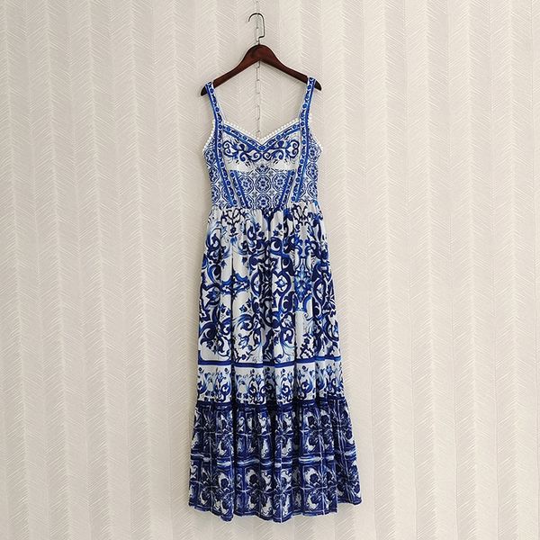 runway dresses spaghetti strap beach print backless elegant holiday party blue and white, Black
runway dresses spaghetti strap beach print backless elegant holiday party blue and white, Black