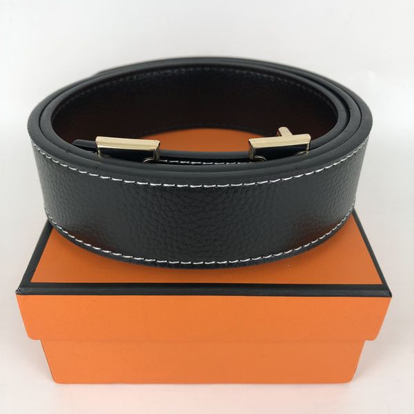 fashion hbelts classic men designer belts womens mens casual letter smooth buckle belt width 3.8cm with box, Black;brown
fashion hbelts classic men designer belts womens mens casual letter smooth buckle belt width 3.8cm with box, Black;brown