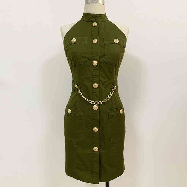 casual dresses gaopin jianhuo 2022 spring and summer fashion lion buckle chain decoration backless hanging neck cotton dress hrb4, Black;gray
casual dresses gaopin jianhuo 2022 spring and summer fashion lion buckle chain decoration backless hanging neck cotton dress hrb4, Black;gray