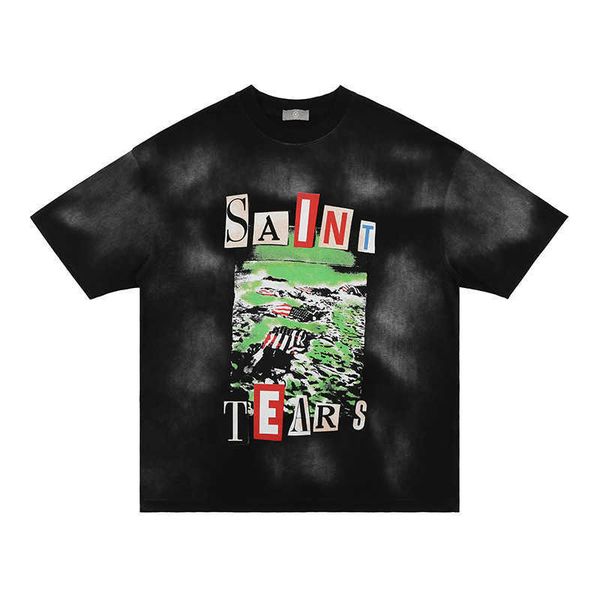 men's t-shirts fg menswear | 2022 spring and summer new chaopai high street vintage heavy metal letter printed short sleeve t-shirt, White;black
men's t-shirts fg menswear | 2022 spring and summer new chaopai high street vintage heavy metal letter printed short sleeve t-shirt, White;black