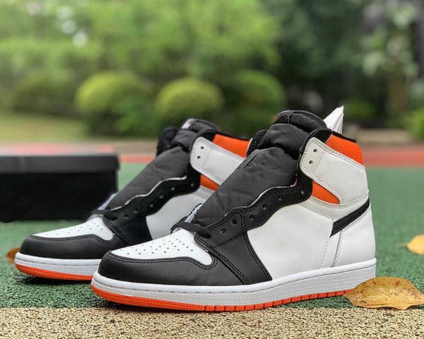 men jumpman 1 electro orange basketball shoes classic chicago unique design women's running sneakers non-slip wear-resistant, Black
men jumpman 1 electro orange basketball shoes classic chicago unique design women's running sneakers non-slip wear-resistant, Black