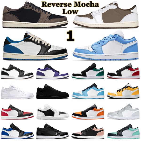 1 low og reverse mocha 1s basketball shoes men women unc bred shadow toe wolf grey pine green white camo mens trainers outdoor sports sneake
1 low og reverse mocha 1s basketball shoes men women unc bred shadow toe wolf grey pine green white camo mens trainers outdoor sports sneake