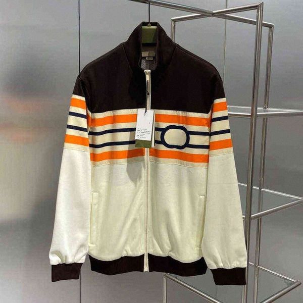 double g designer mens jacket new color matching striped jacket sun protection clothing classic lapel couple thin zipper cardigan v5fp#, Black;brown
double g designer mens jacket new color matching striped jacket sun protection clothing classic lapel couple thin zipper cardigan v5fp#, Black;brown