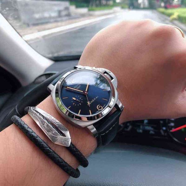 luxury mechanical movement watch panera swiss automatic sapphire mirror 44mm 13mm imported leather band brand designers es wrist pbmw, Slivery;brown
luxury mechanical movement watch panera swiss automatic sapphire mirror 44mm 13mm imported leather band brand designers es wrist pbmw, Slivery;brown