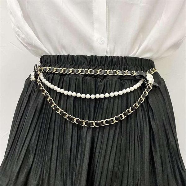 fashion women metal chain pu leather belt flower pearl long high waist cummerbunds for dress2450, Black;brown
fashion women metal chain pu leather belt flower pearl long high waist cummerbunds for dress2450, Black;brown