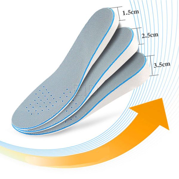 men women height increase insoles inserts care foot pads comfortable breathable sweat absorption sports insole taller insole pad, White;pink
men women height increase insoles inserts care foot pads comfortable breathable sweat absorption sports insole taller insole pad, White;pink