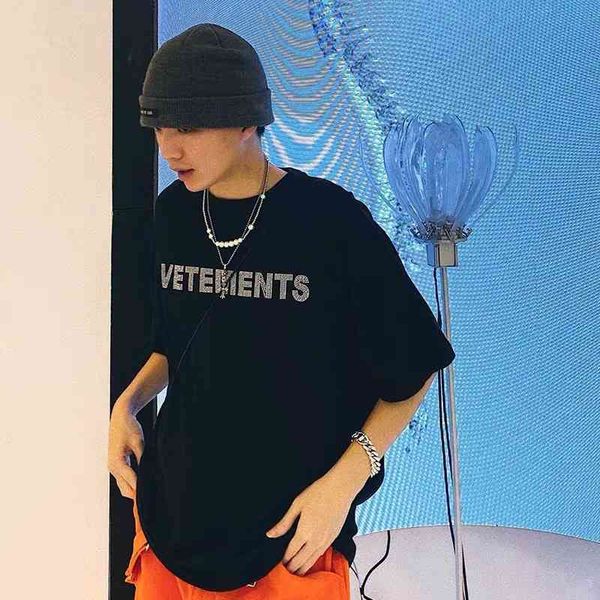 summer new brand weitemeng styles rhinestone diamond loose men's women's short sleeve t-shirt men's and women's tee shir, White;black
summer new brand weitemeng styles rhinestone diamond loose men's women's short sleeve t-shirt men's and women's tee shir, White;black