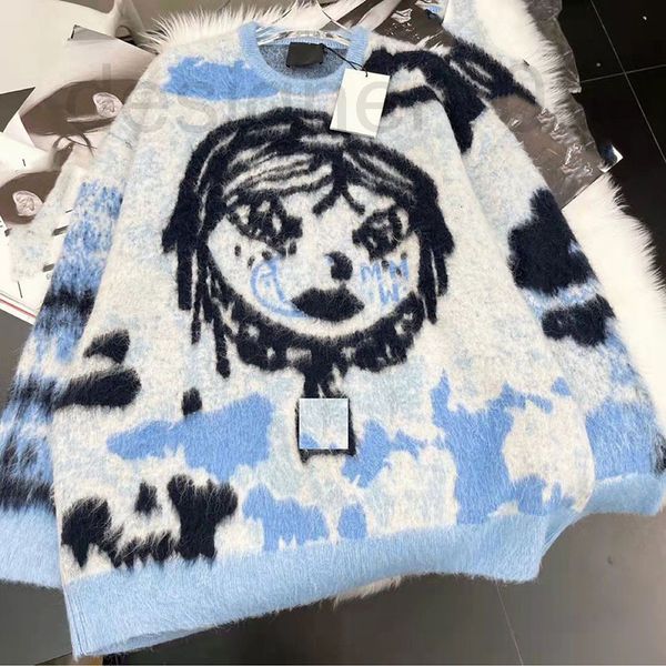 women's sweaters designer spring 2022 funny fashion brand knitwear sweater new cartoon pullover wool print long sleeve tpxc, White;black
women's sweaters designer spring 2022 funny fashion brand knitwear sweater new cartoon pullover wool print long sleeve tpxc, White;black