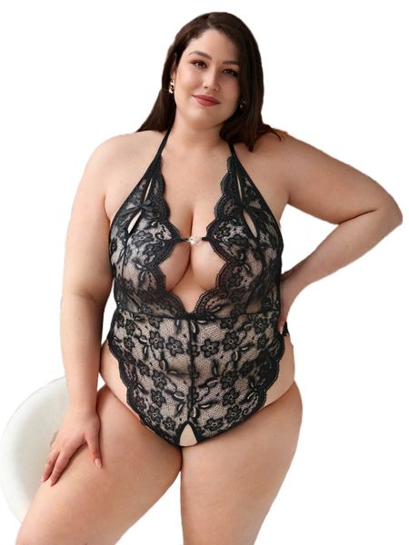 plus floral lace rhinestone heart-ring cut out crotchless teddy bodysuit v5kb#, Black;white
plus floral lace rhinestone heart-ring cut out crotchless teddy bodysuit v5kb#, Black;white