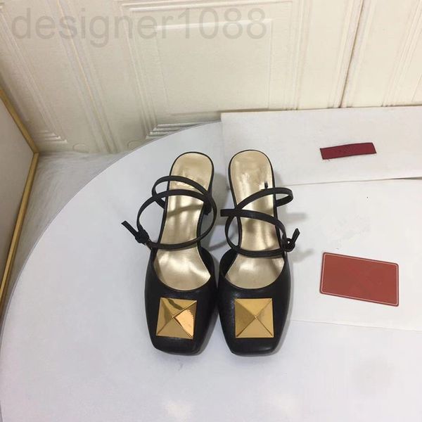 sandals designer high version v home 2022 square head mary jane thick heel rivet high heels back empty bandage sandals j5gz, Black
sandals designer high version v home 2022 square head mary jane thick heel rivet high heels back empty bandage sandals j5gz, Black