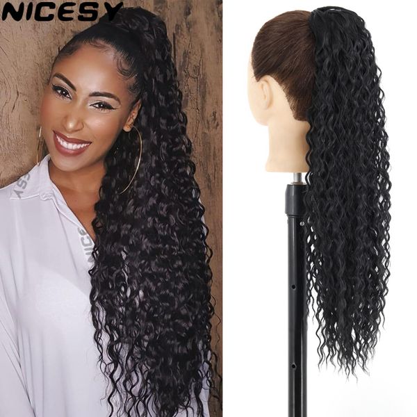 costume accessories 26inch synthetic long water wave drawstring clip in ponytail hair extension kinky curly wrap around fake ponytail ombre, Silver
costume accessories 26inch synthetic long water wave drawstring clip in ponytail hair extension kinky curly wrap around fake ponytail ombre, Silver