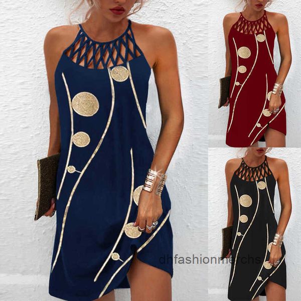 mini womens dresses fashion printed dumbbell hollow out sleeveless elegant boho female beach dress party womens clothing, Black;gray
mini womens dresses fashion printed dumbbell hollow out sleeveless elegant boho female beach dress party womens clothing, Black;gray