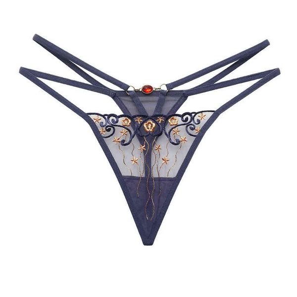 transparent gauze embroidered underpants women's french hollowed out thong with diamond jewelry tempting low waist t-pants w220324, Red;black
transparent gauze embroidered underpants women's french hollowed out thong with diamond jewelry tempting low waist t-pants w220324, Red;black
