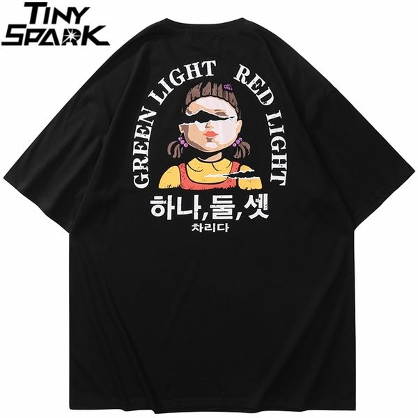 men hip hop tshirt streetwear korean cartoon printed t shirt harajuku cotton casual tshirt summer short sleeve tees 220608, White;black
men hip hop tshirt streetwear korean cartoon printed t shirt harajuku cotton casual tshirt summer short sleeve tees 220608, White;black
