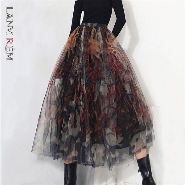 lanmrem high waist all-match irregular skirt for women dream printing lace mesh long spring summer streetwear 2d1323 220324, Black
lanmrem high waist all-match irregular skirt for women dream printing lace mesh long spring summer streetwear 2d1323 220324, Black