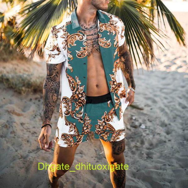men's casual fashion shirts tracksuit hawaiian sets t-shirts printing luxury summer swim short sleeve button men shirt suit vacation be, White;black
men's casual fashion shirts tracksuit hawaiian sets t-shirts printing luxury summer swim short sleeve button men shirt suit vacation be, White;black