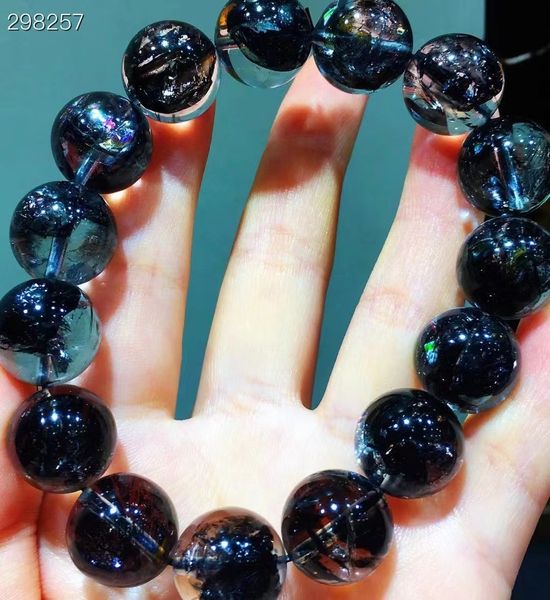 necklaces designer natural herkimer diamond black rutilated quartz bracelet 14.5mm rare gemstone round beads woman man jewelry aaaaaaa, Silver
necklaces designer natural herkimer diamond black rutilated quartz bracelet 14.5mm rare gemstone round beads woman man jewelry aaaaaaa, Silver