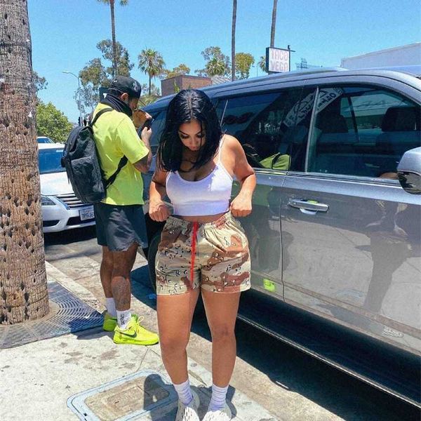 fashion digital print camouflage shorts women beach streetwear hip hop loose short pant lxy8e, White;black
fashion digital print camouflage shorts women beach streetwear hip hop loose short pant lxy8e, White;black