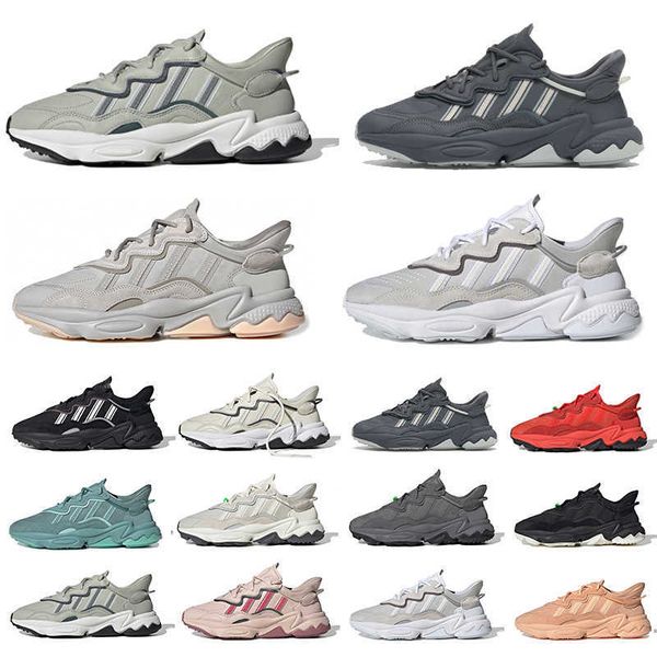 trace cargo leather ozweego mens running shoes triple cloud white multi pale nude taped seams men women trainers sports sneakers grey solar, Black
trace cargo leather ozweego mens running shoes triple cloud white multi pale nude taped seams men women trainers sports sneakers grey solar, Black