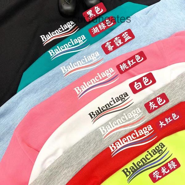 2022 designer bal t shirt correct version of summer tide brand paris cola / wave classic male and female couple cotton short sleeve t-shirt, White;black
2022 designer bal t shirt correct version of summer tide brand paris cola / wave classic male and female couple cotton short sleeve t-shirt, White;black