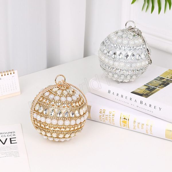 women's pearl evening purse clutch new trend luxury diamond ball handbag banquet party bag
women's pearl evening purse clutch new trend luxury diamond ball handbag banquet party bag