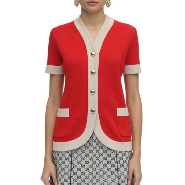 women's knits & tees short sleeved ladies style v-neck short cardigan jacket single breasted pocket sweater early spring ppx6, White
women's knits & tees short sleeved ladies style v-neck short cardigan jacket single breasted pocket sweater early spring ppx6, White