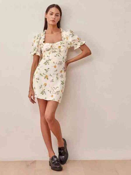 casual dresses spring and summer french pastoral square neck printed bubble sleeve backless waist dress women's, Black;gray
casual dresses spring and summer french pastoral square neck printed bubble sleeve backless waist dress women's, Black;gray