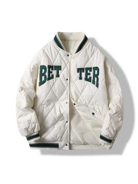 y2k green print fashion baseball bomber coat 2022 autumn winter oversized patchwork jacket women casual white, Black;brown 
y2k green print fashion baseball bomber coat 2022 autumn winter oversized patchwork jacket women casual white, Black;brown