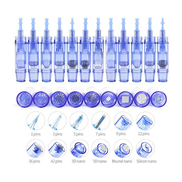 100/50/15 pcs cartridges a1 pen derma skin care needle r 1/3/f5/7/9/12/24/36/42 pin nano tip bulk price microneedling cartridge
100/50/15 pcs cartridges a1 pen derma skin care needle r 1/3/f5/7/9/12/24/36/42 pin nano tip bulk price microneedling cartridge