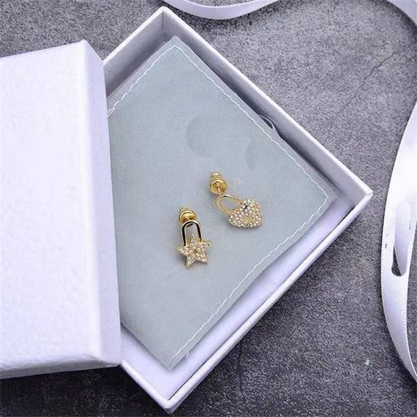 design jewel ornament charm earring lock love five pointed star asymmetric earrings new temperament 925 silver needle earrings, Golden
design jewel ornament charm earring lock love five pointed star asymmetric earrings new temperament 925 silver needle earrings, Golden