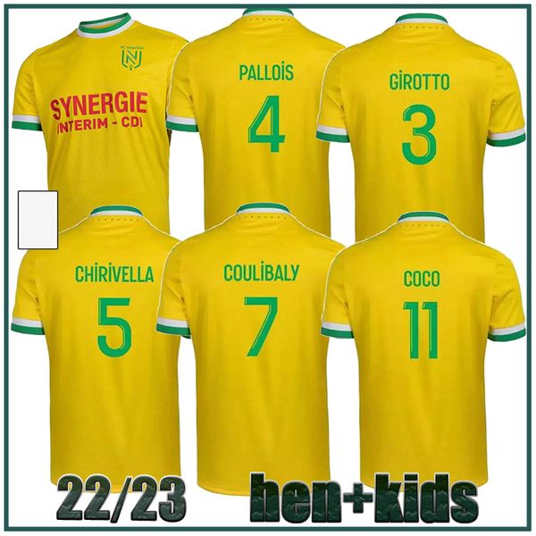 2022 2023 maillots fc nantes etoile soccer jerseys 22 23 sissoko 17 girotto coulibaly blas kolo muani simon football shirt men kids jersey s, Black;yellow
2022 2023 maillots fc nantes etoile soccer jerseys 22 23 sissoko 17 girotto coulibaly blas kolo muani simon football shirt men kids jersey s, Black;yellow