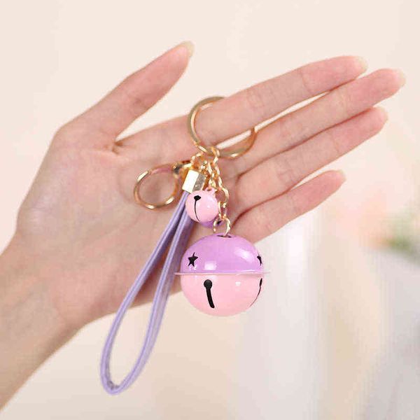 1pc new bell keychain new gift diy key chain pu leather cord car key ring bag pendant gift jewelry 3032 y220725, Silver
1pc new bell keychain new gift diy key chain pu leather cord car key ring bag pendant gift jewelry 3032 y220725, Silver