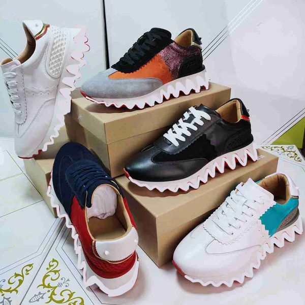classic designer casual shoes red background shoes fashion cushion leather men women sneakers lace-up platform height increasing shoe 35-48, Black
classic designer casual shoes red background shoes fashion cushion leather men women sneakers lace-up platform height increasing shoe 35-48, Black