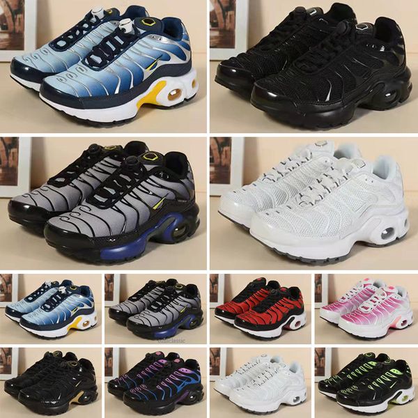 2022 tn kids shoes triple black infant sneakers rainbow children sports shoes girls and boys tennis trainers
2022 tn kids shoes triple black infant sneakers rainbow children sports shoes girls and boys tennis trainers