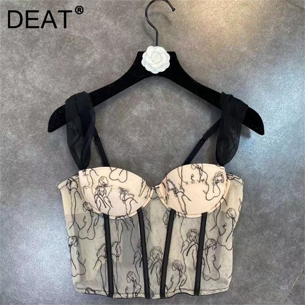 deat summer arrivals sleeveless mesh strap embroidery fashion temperament fish bone tank women camisole ml507 220325, White
deat summer arrivals sleeveless mesh strap embroidery fashion temperament fish bone tank women camisole ml507 220325, White