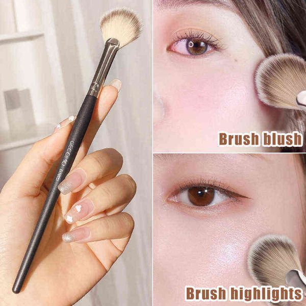 1pc d black single blush brush high light&loose powder makeup with soft fur multifunction beauty tools for face 0311
1pc d black single blush brush high light&loose powder makeup with soft fur multifunction beauty tools for face 0311