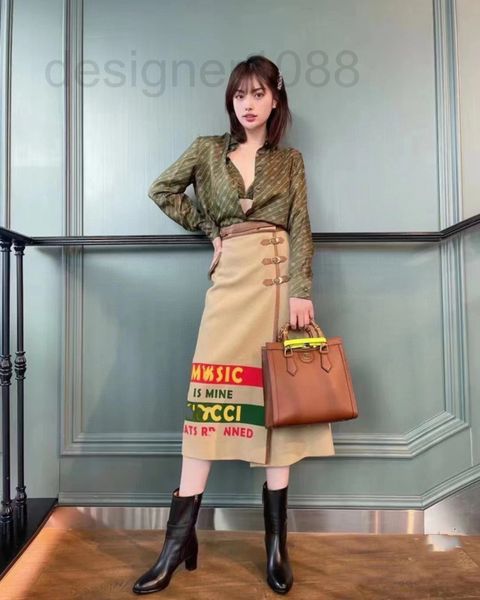 skirts designer gi22nd anniversary spring new modern letter printed leather buckle long skirt 9mnb, Black
skirts designer gi22nd anniversary spring new modern letter printed leather buckle long skirt 9mnb, Black