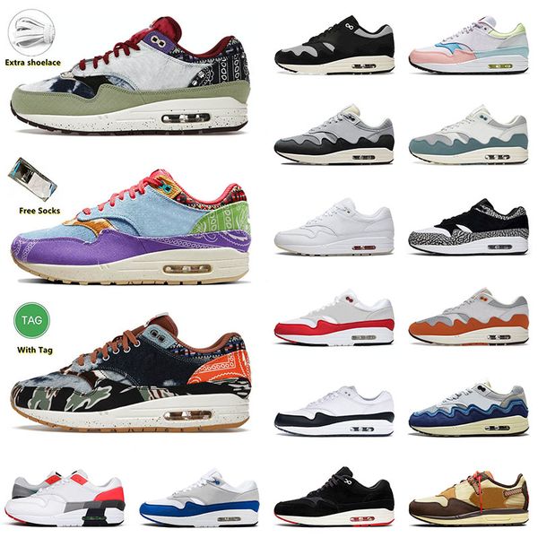 fashion sports running shoes max 1 87 conecepts x heavy evolution of icons monarch rush maroon cave stone patta black grey sneakers trainers
fashion sports running shoes max 1 87 conecepts x heavy evolution of icons monarch rush maroon cave stone patta black grey sneakers trainers