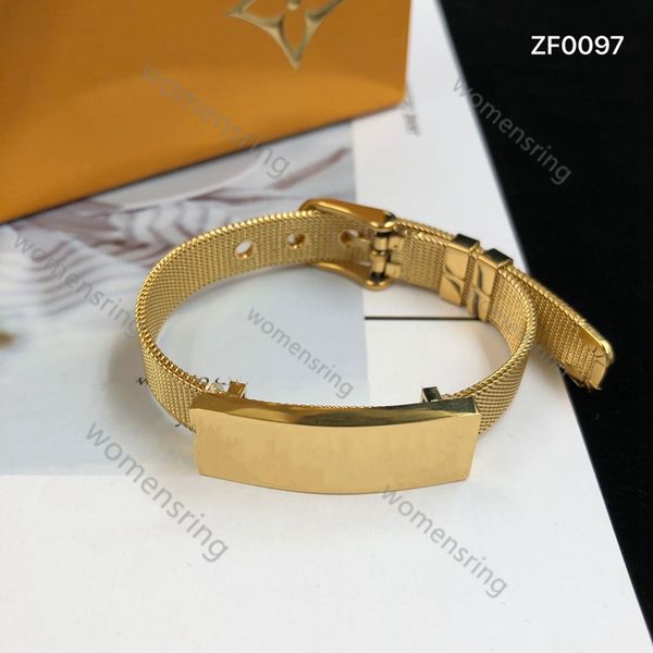 2022 luxury bangles vintage men ladies watch bracelets 18k rose gold printed letter design watchs bracelet men's wristband, Black
2022 luxury bangles vintage men ladies watch bracelets 18k rose gold printed letter design watchs bracelet men's wristband, Black