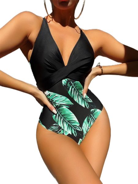 t.ropical print t.wist o.ne p.iece swimsuit q1vh#, White;black
t.ropical print t.wist o.ne p.iece swimsuit q1vh#, White;black