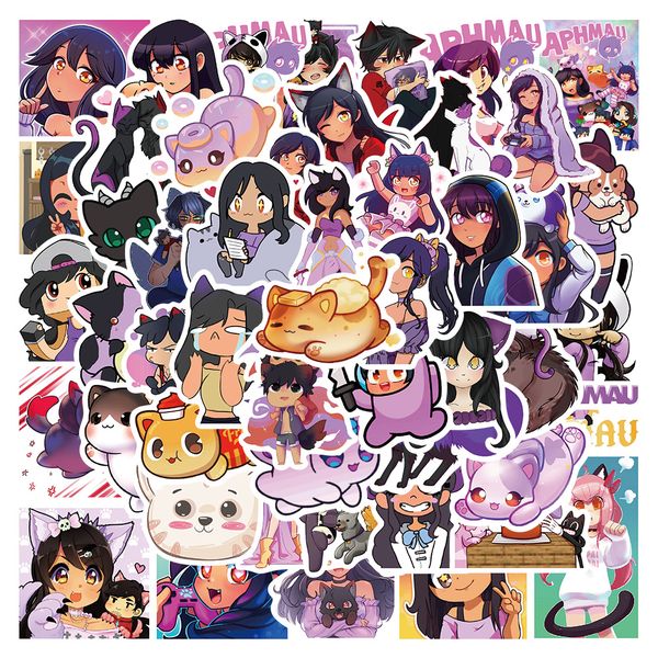 50pcs aphmau stickers aphmau cat plush graffiti sticker for diy luggage lapskateboard motorcycle bicycle
50pcs aphmau stickers aphmau cat plush graffiti sticker for diy luggage lapskateboard motorcycle bicycle
