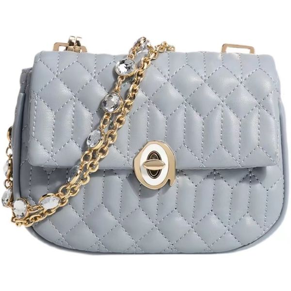 evening bag designer woman bags trend light blue shoulder bag high-quality texture niche chain cross underarm fashion kid handbag
evening bag designer woman bags trend light blue shoulder bag high-quality texture niche chain cross underarm fashion kid handbag