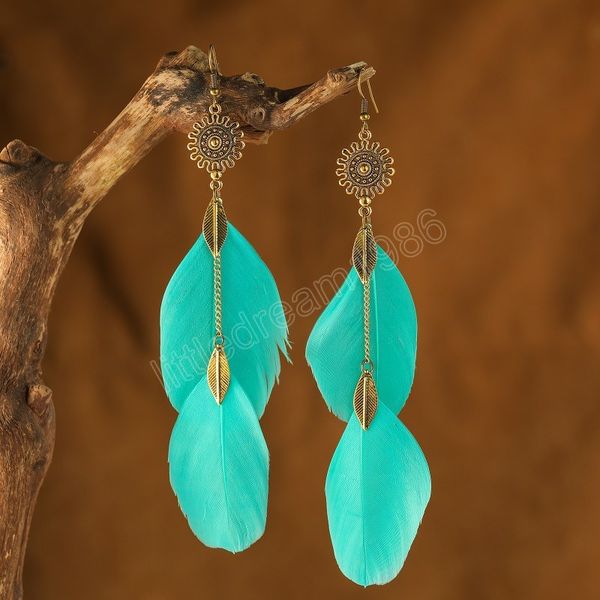 sun blue feather long earring for women pendientes summer boho bohemian ethnic vintage tassel dangle earrings indian jewelry, Silver
sun blue feather long earring for women pendientes summer boho bohemian ethnic vintage tassel dangle earrings indian jewelry, Silver