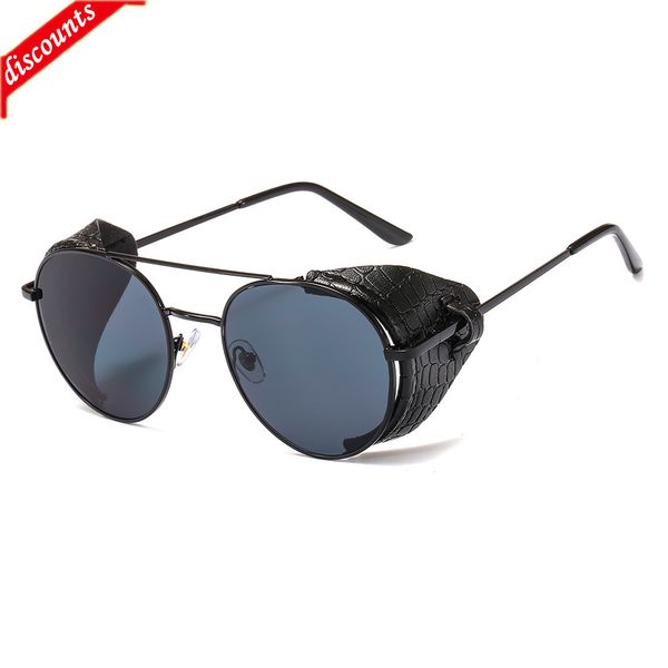 men's women's fashion trend brand sunglasses wholesale new metal personalized frame, White;black
men's women's fashion trend brand sunglasses wholesale new metal personalized frame, White;black