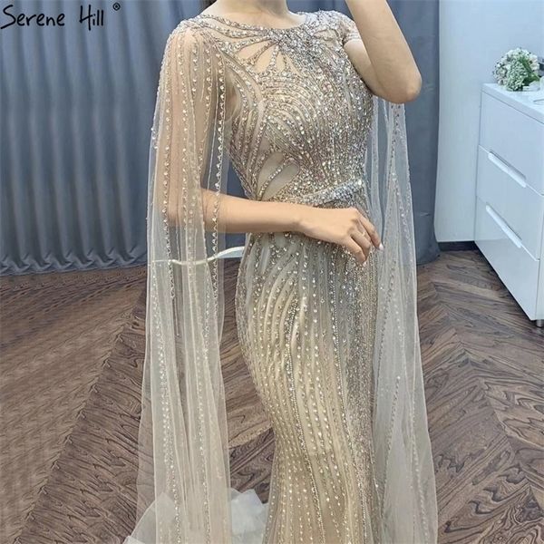 serene hill brown mermaid elegant with cape sleeves beading luxury evening dresses gowns for women party la70638 220627, White;black
serene hill brown mermaid elegant with cape sleeves beading luxury evening dresses gowns for women party la70638 220627, White;black