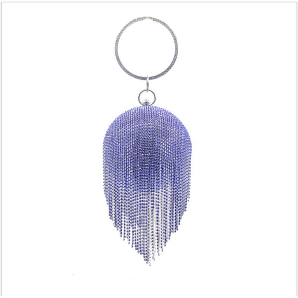 tassel diamonds round ball evening bags for women fashion mini clutch bag ladies ring handbag clutches bags blue 220607
tassel diamonds round ball evening bags for women fashion mini clutch bag ladies ring handbag clutches bags blue 220607