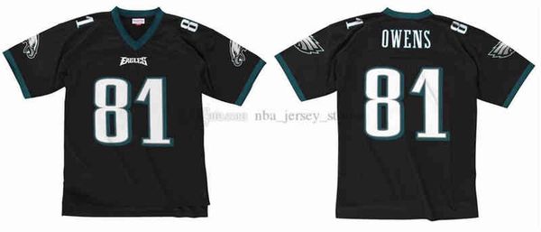 stitched football jersey 81 terrell owens 2004 mitchell & ness retro rugby jerseys men women youth s-6xl, Black
stitched football jersey 81 terrell owens 2004 mitchell & ness retro rugby jerseys men women youth s-6xl, Black
