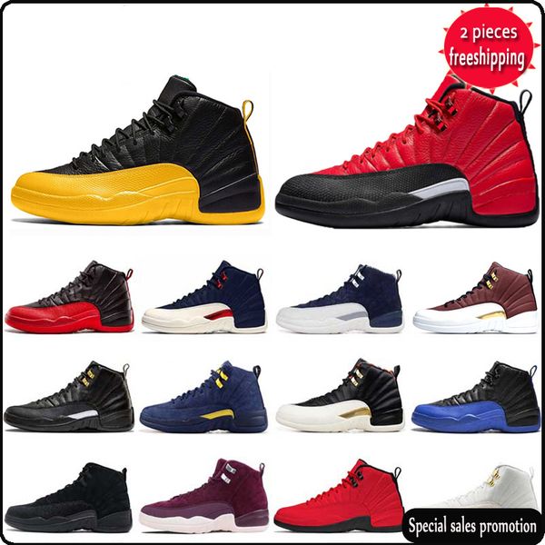 12 12s mens basketball shoes reverse flu game royal fiba dark grey ov white sports trainers sneakers 7-13, Black
12 12s mens basketball shoes reverse flu game royal fiba dark grey ov white sports trainers sneakers 7-13, Black